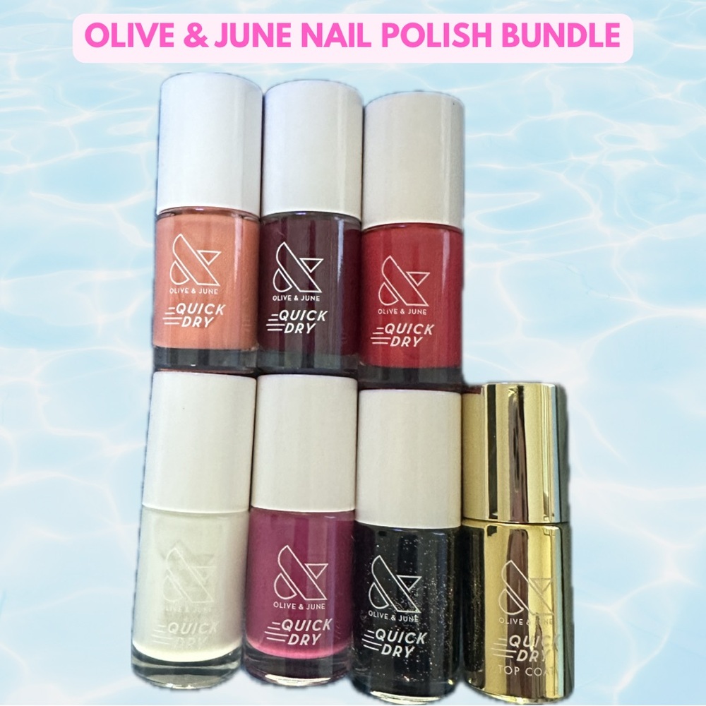 Olive & June Quick Dry Nail Polish Bundle